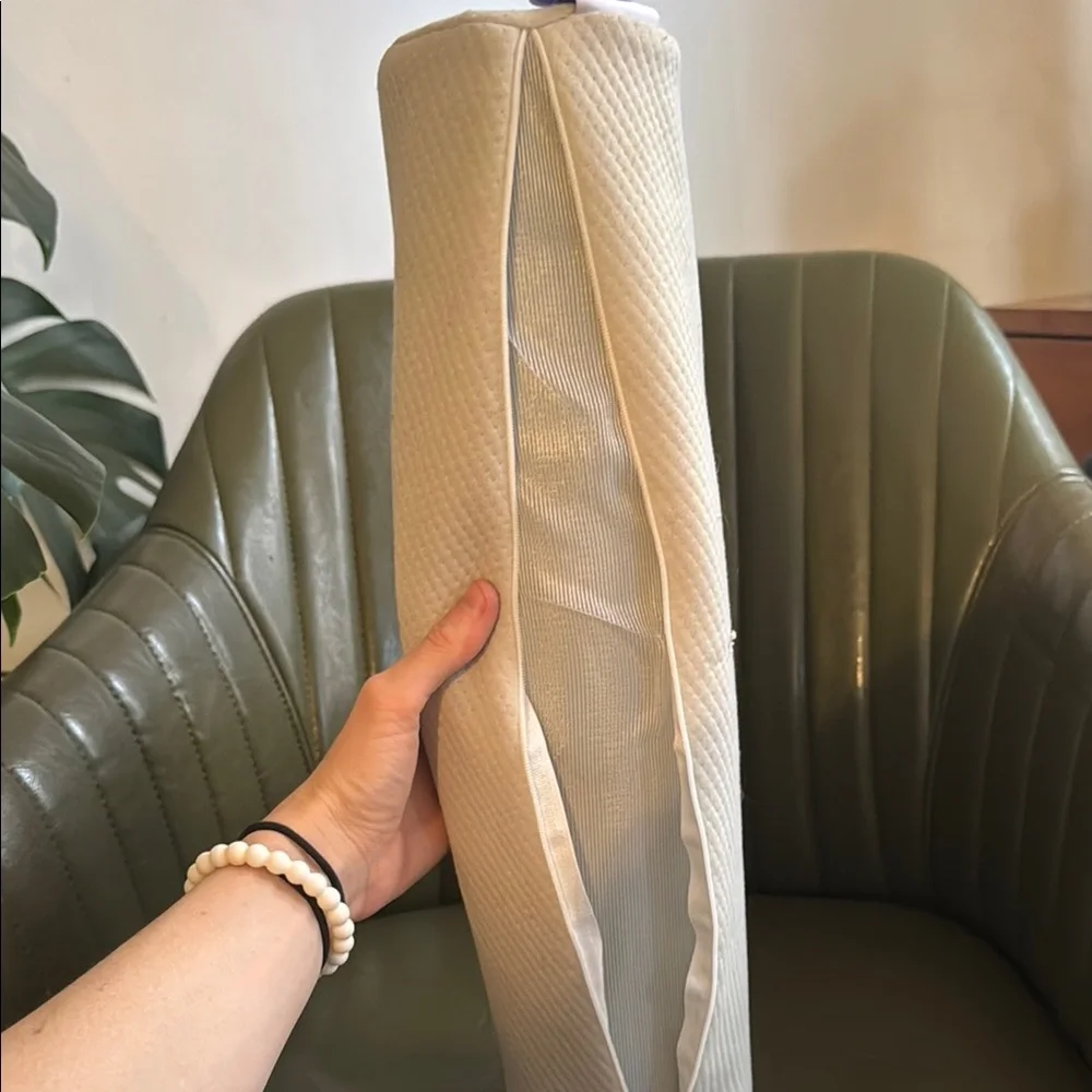 White Neck/Bolster Pillow - Picture 4 of 5